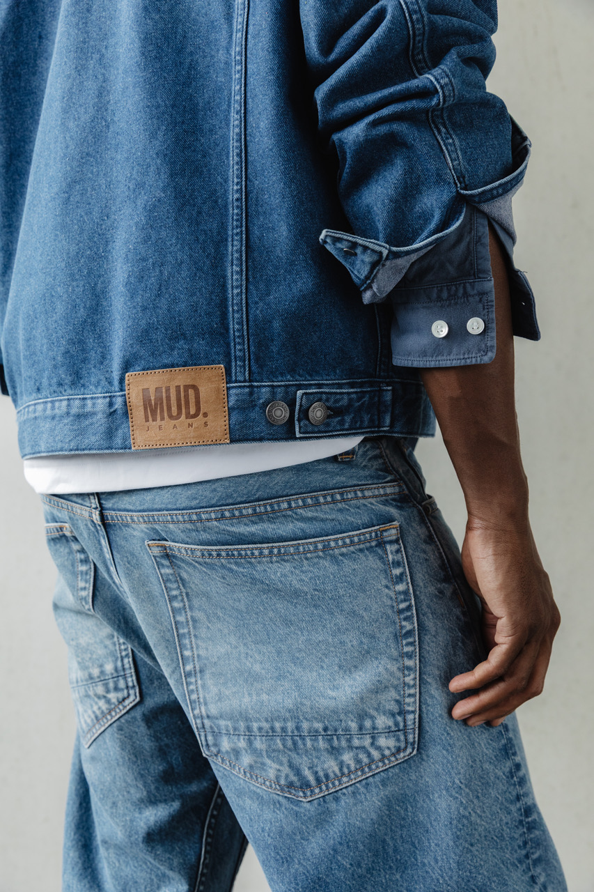 MUDJeans. FW25.Ben. Earth Stone+ Benny jacket