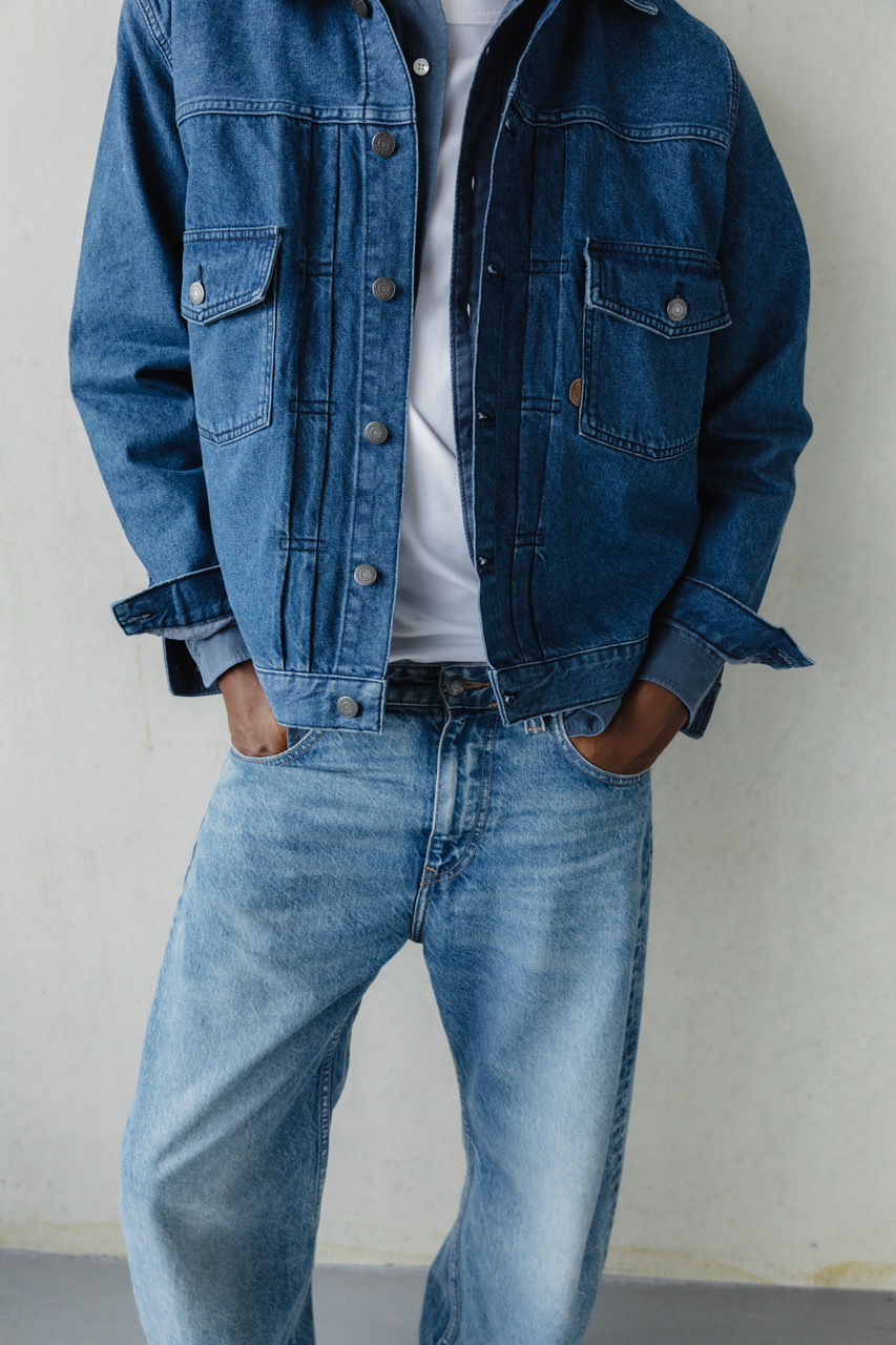 MUDJeans. FW25.Ben. Earth Stone+ Benny jacket 2
